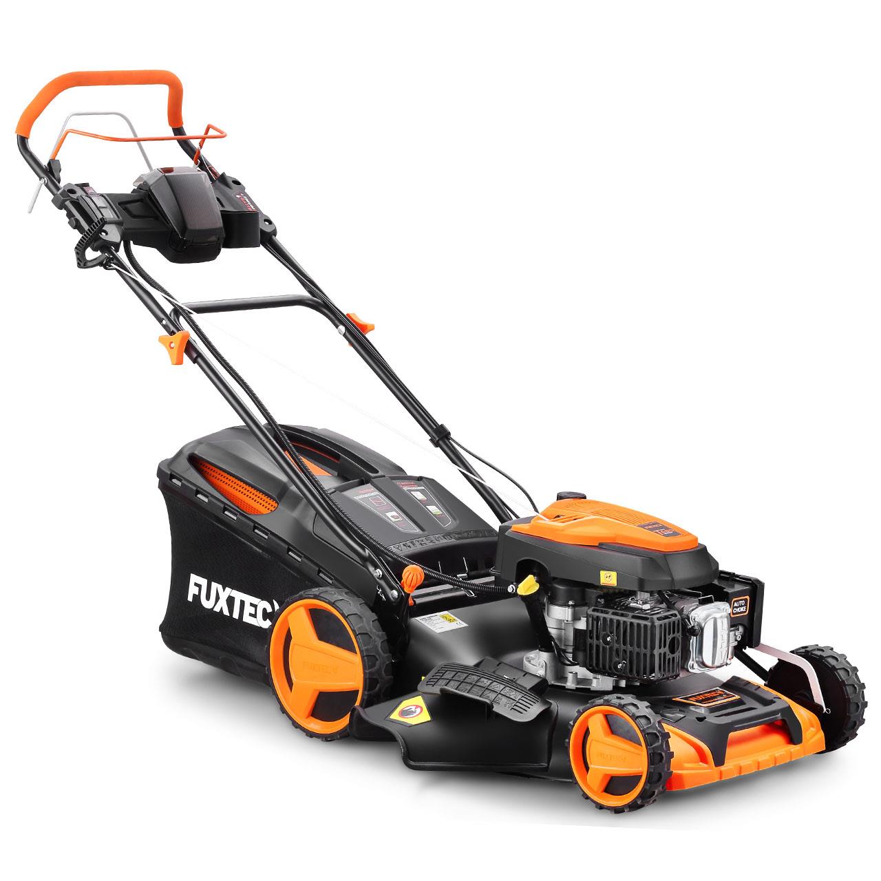 B-WARE Benzin Rasenmäher E-Start FX-RM5196eS mit zipgo®