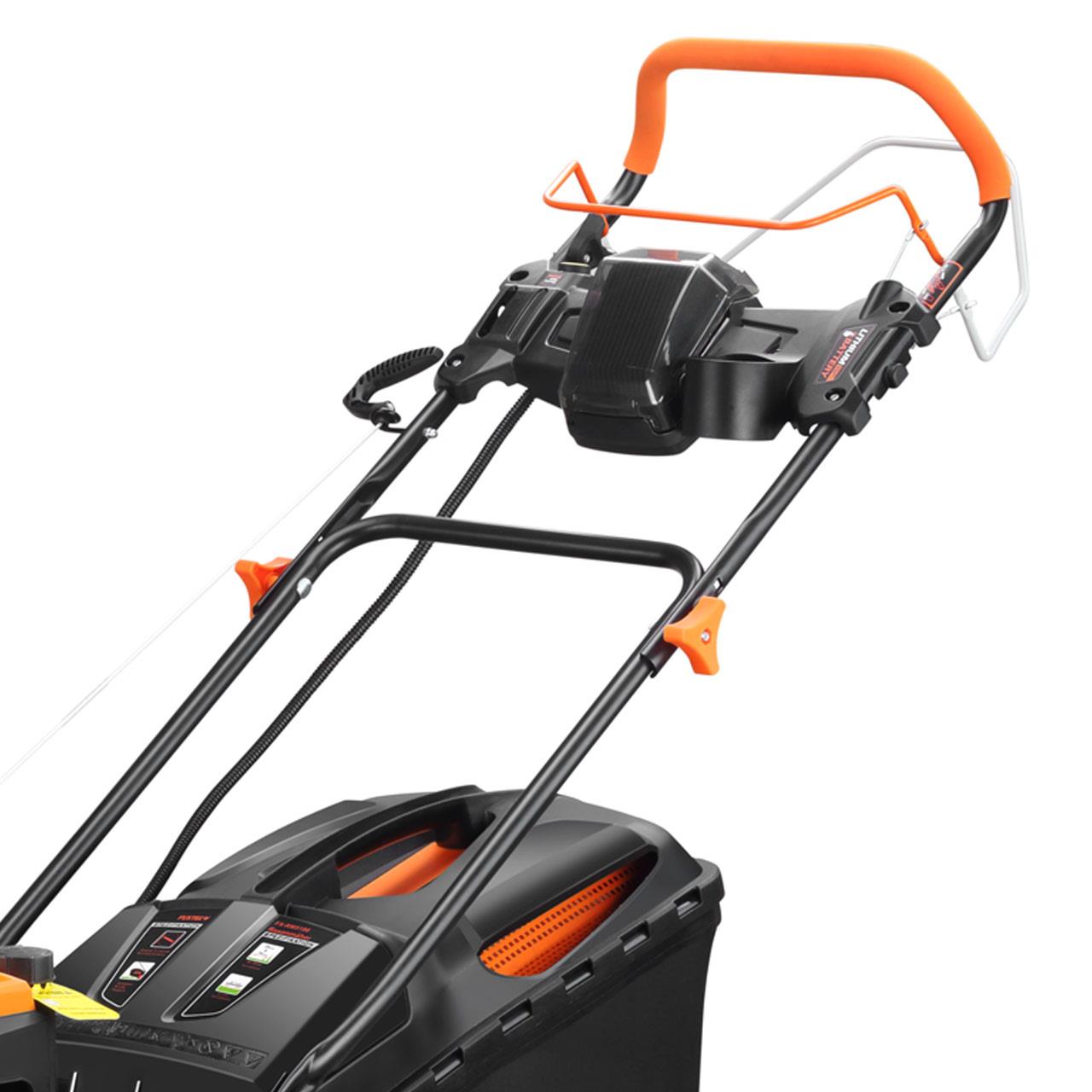 Bild 1 Benzin Rasenmäher E-Start FX-RM5196eS mit zipgo®