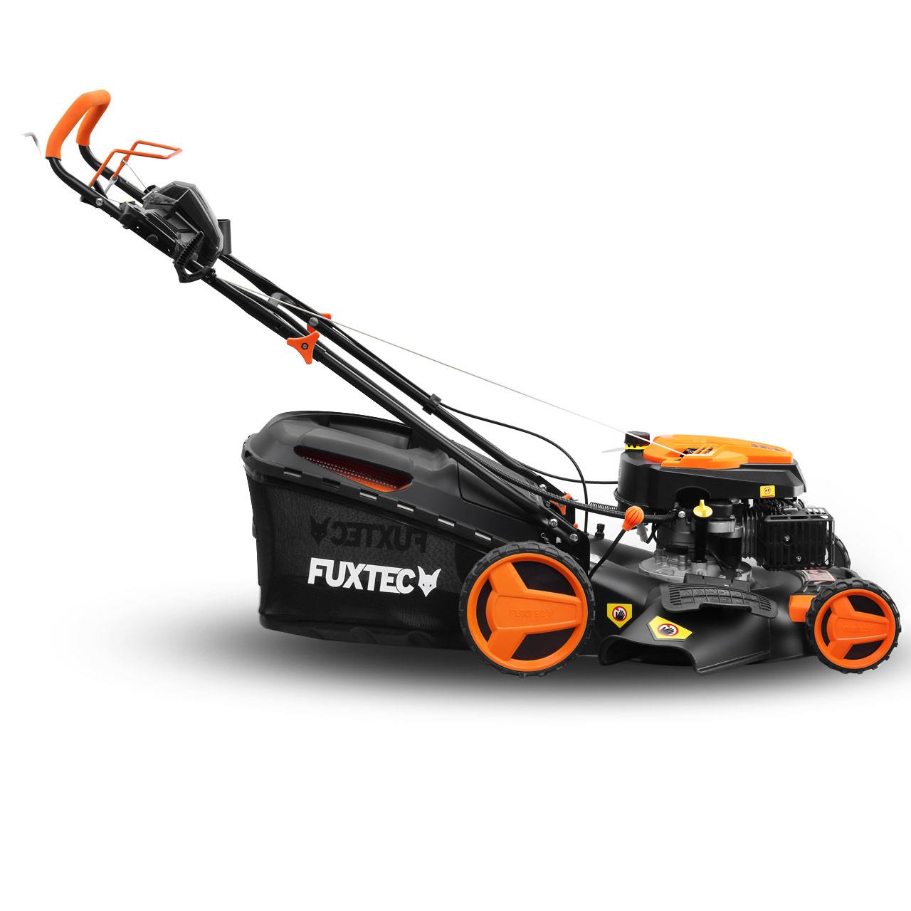 Bild 1 B-WARE Benzin Rasenmäher E-Start FX-RM5196eS mit zipgo®