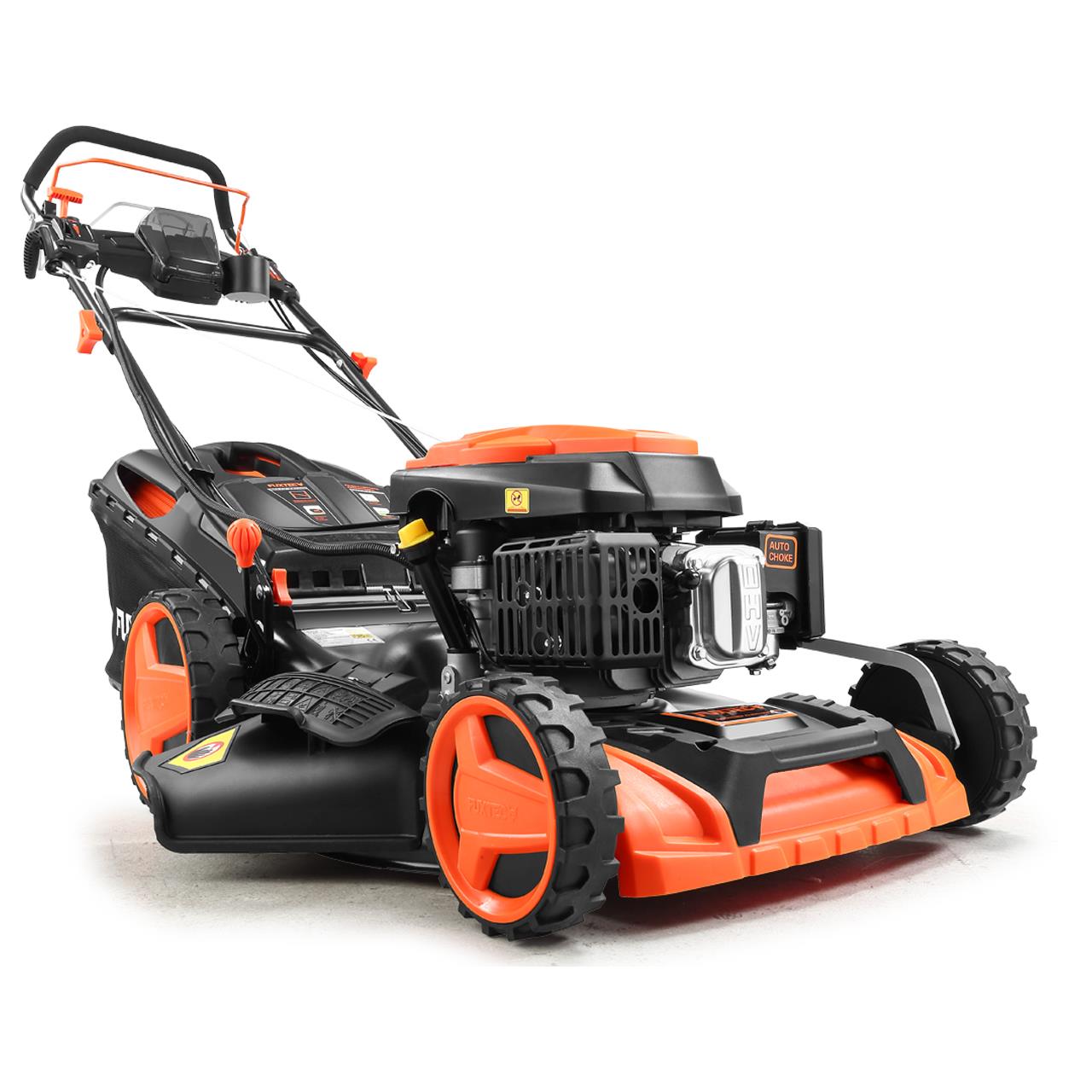 Bild 1 B-WARE Benzin Rasenmäher FX-RM5196eS-PRO mit E-Start und regulierbarem Selbstantrieb