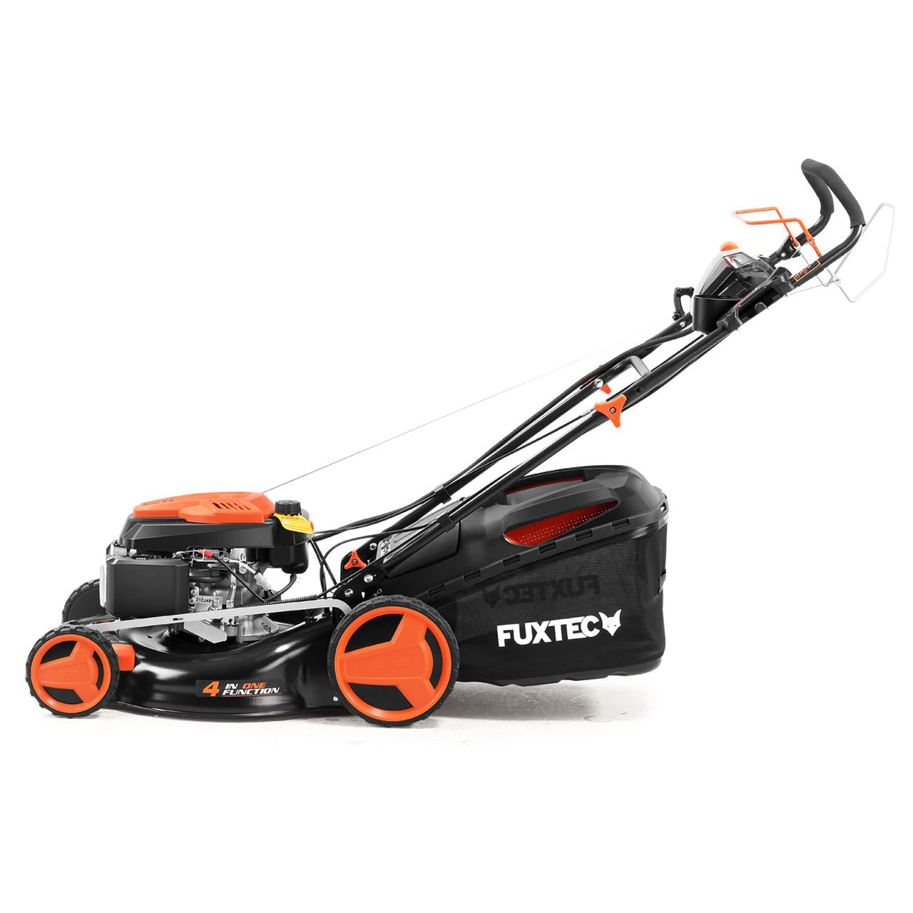 Bild 1 B-WARE Benzin Rasenmäher FX-RM5196eS-PRO mit E-Start und regulierbarem Selbstantrieb