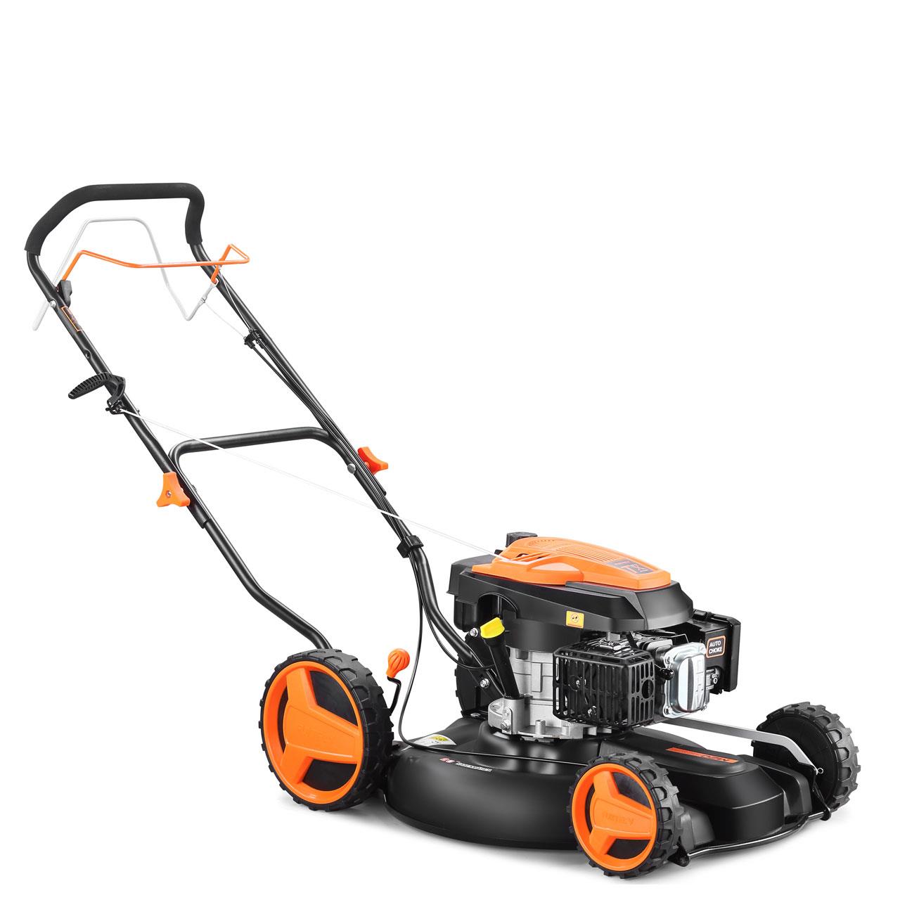 B-WARE Benzin Rasenmäher FX-RM51SA96 Mulchmäher mit Antrieb