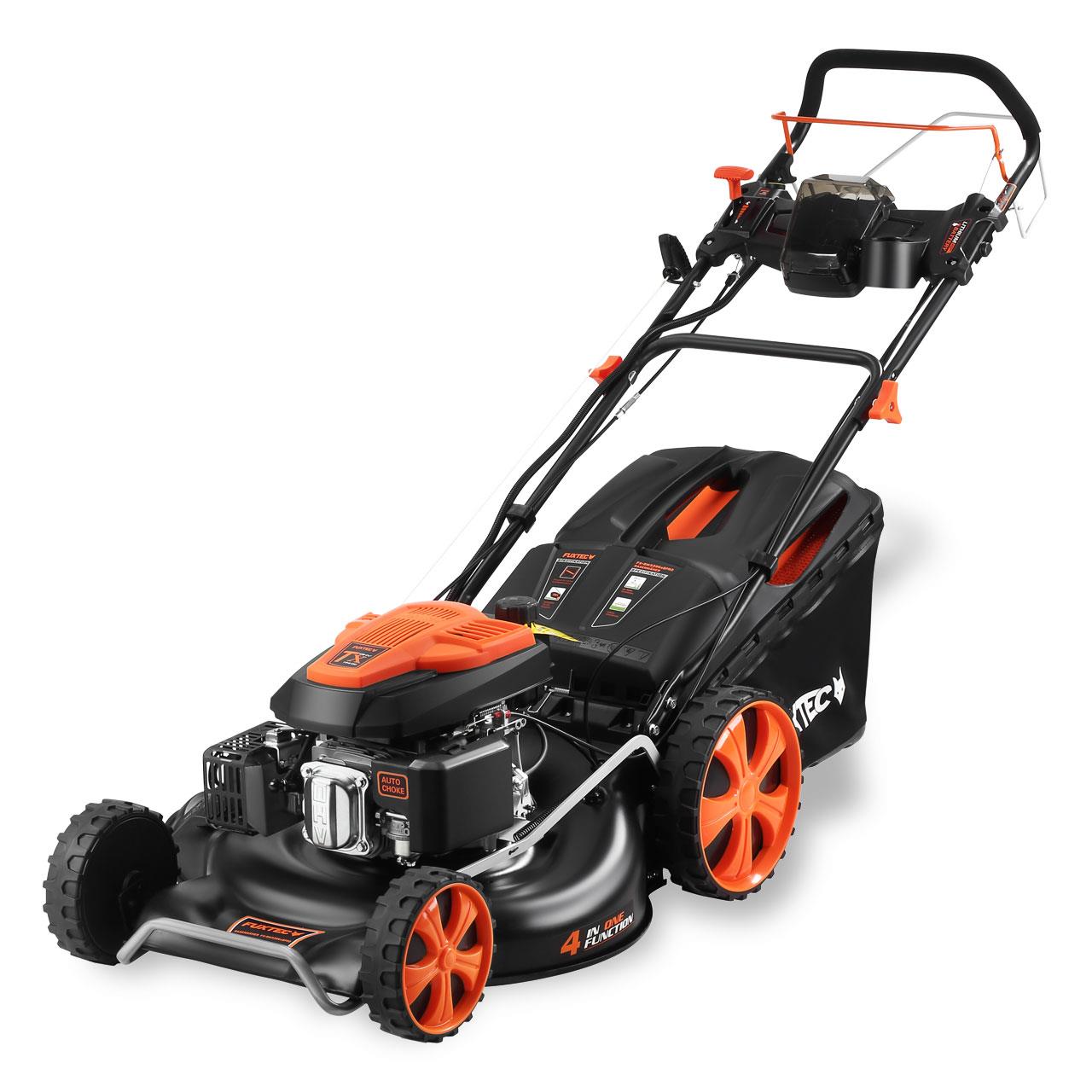 Bild 1 B-WARE Der FUXTEC Benzin Rasenmäher FX-RM5396eSPRO