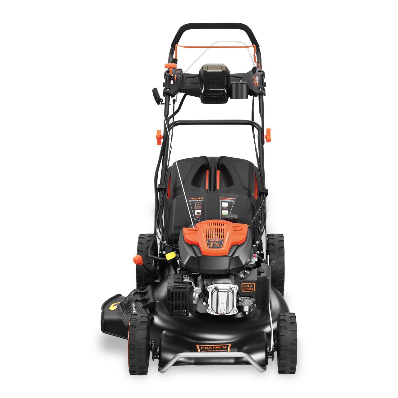 Bild 1 Der FUXTEC Benzin Rasenmäher FX-RM5396eSPRO
