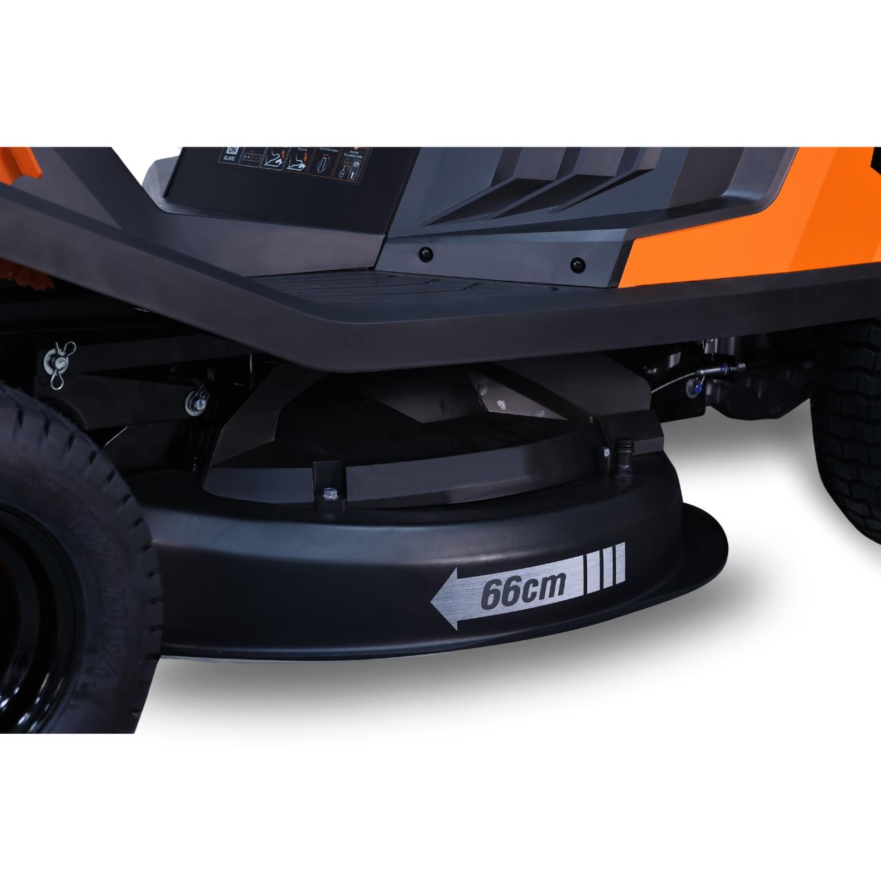 Bild 1 B-WARE FUXTEC Aufsitzmäher FX-RMR66