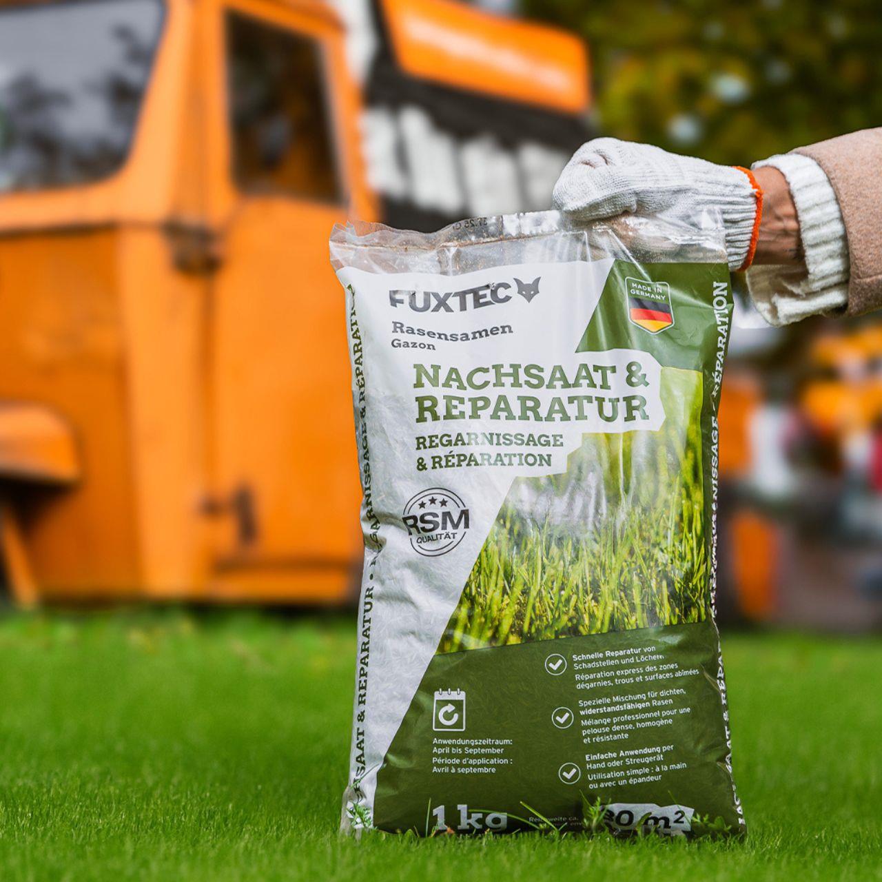 FUXTEC Rasensamen FX-RSNR1 Nachsaat & Reparatur