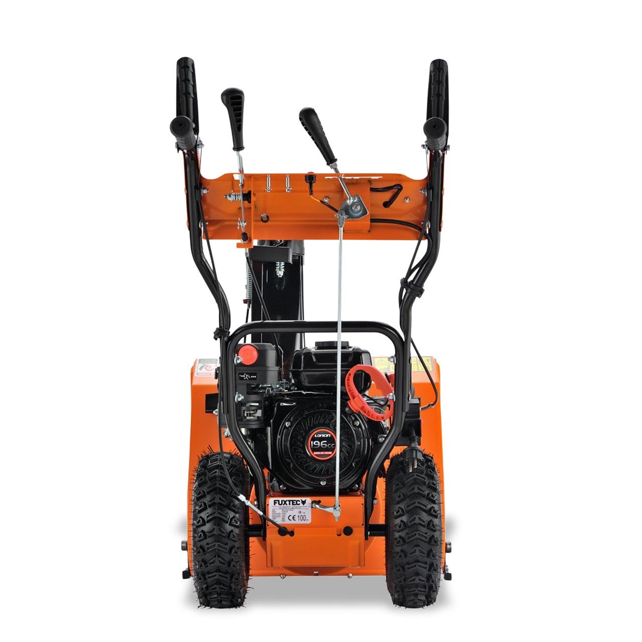 B-WARE FUXTEC Benzin Schneefräse FX-SF2196 mit E-Start