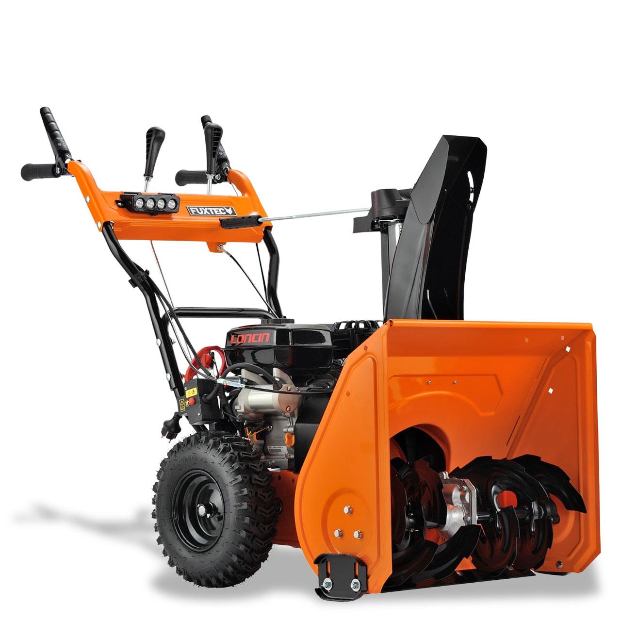 B-WARE FUXTEC Benzin Schneefräse FX-SF2196 mit E-Start