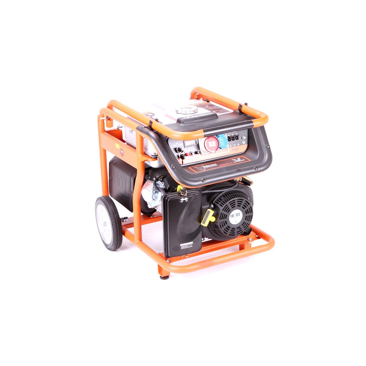 B-WARE FUXTEC Stromerzeuger FX-SG7500A mit 380V Anschluss