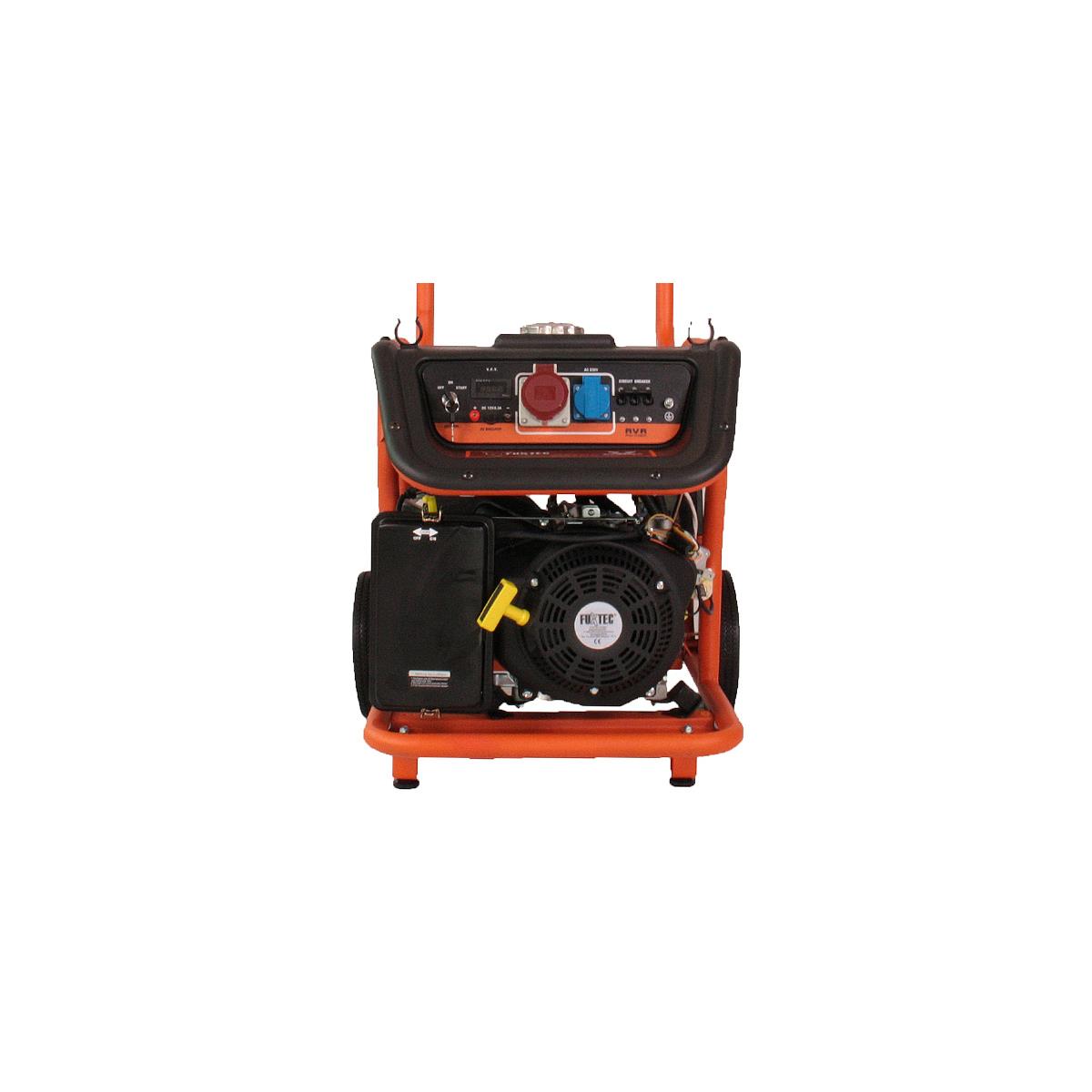 B-WARE FUXTEC Stromerzeuger FX-SG7500B mit 380V Anschluss und Elektrostarter