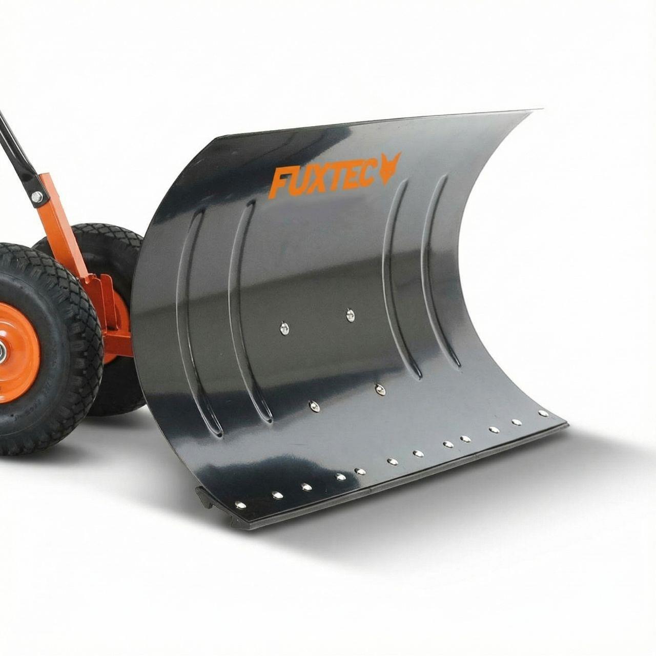 B-WARE FUXTEC Schneeschaufel mit Räder Schneeschieber