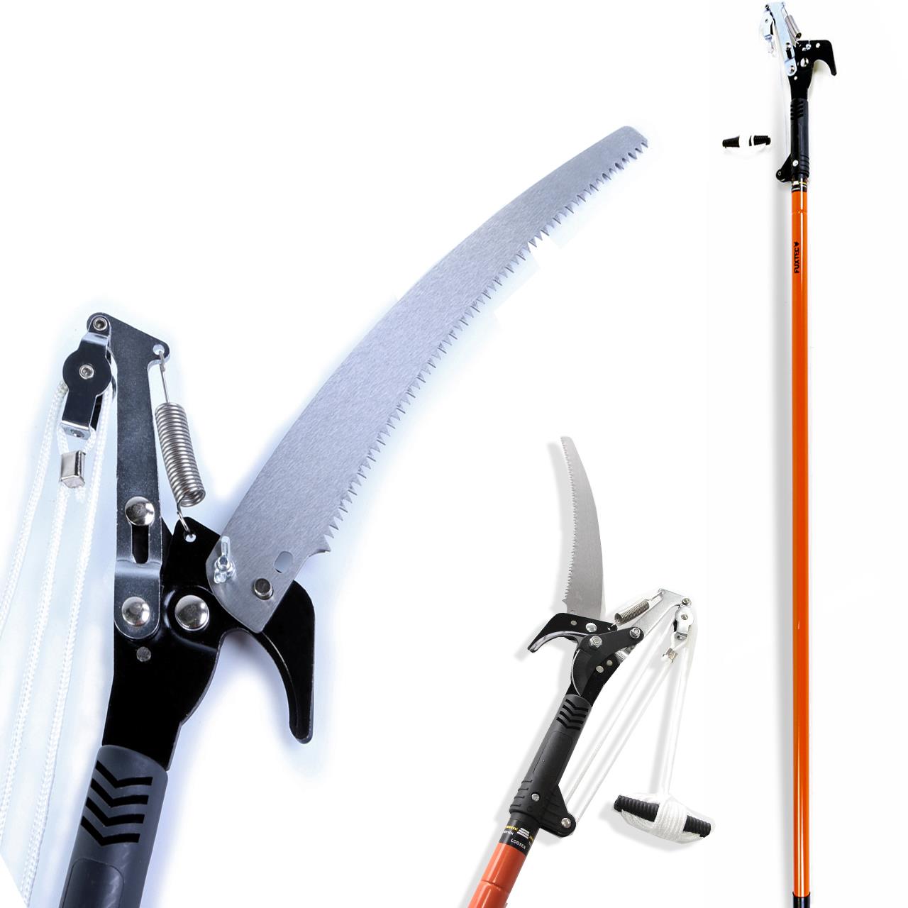 B-WARE FUXTEC Gartenschere Teleskop-Astschere mit Obermesser 35cm