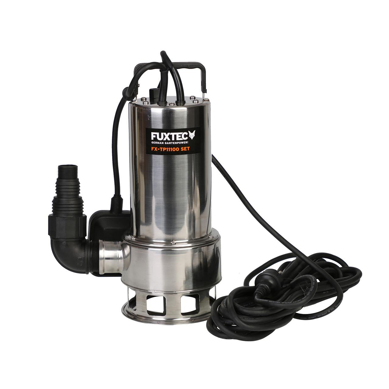 B-WARE FUXTEC Tauchpumpe - Schmutzwasserpumpe FX-TP11000 INOX (Edelstahl) - 1100 Watt