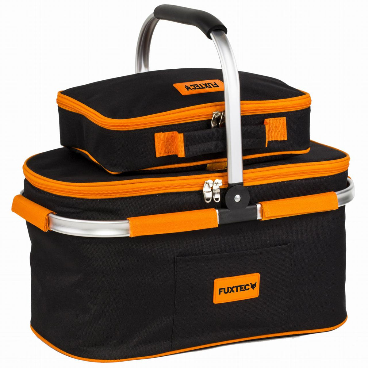 Bild 1 B-WARE FUXTEC Bollerwagen Picknick Korb PK-KF1000