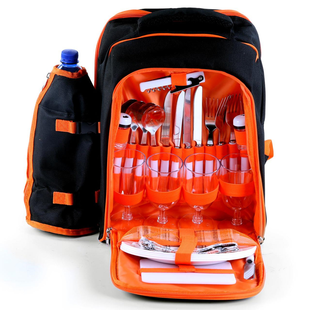 Bild 1 B-WARE FUXTEC Bollerwagen Picknick Rucksack PK-RN1000
