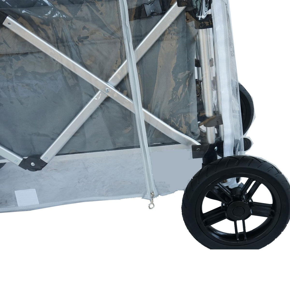 Bild 1 B-WARE Regenschutz transparent für Bollerwagen CTL900 & CTL950