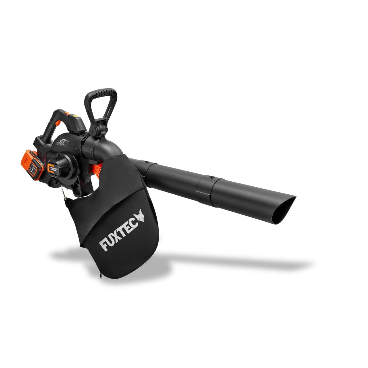 B-WARE FUXTEC 40 Volt 2in1 Akku-Laubbläser/-sauger Set FX-E2LBS-SET