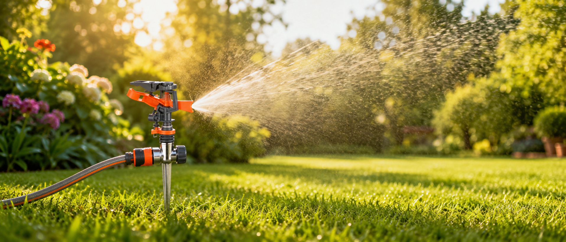 Rasen bei Sommerhitze richtig bewässern: Wie oft, wie lange und mit wie viel Wasser?