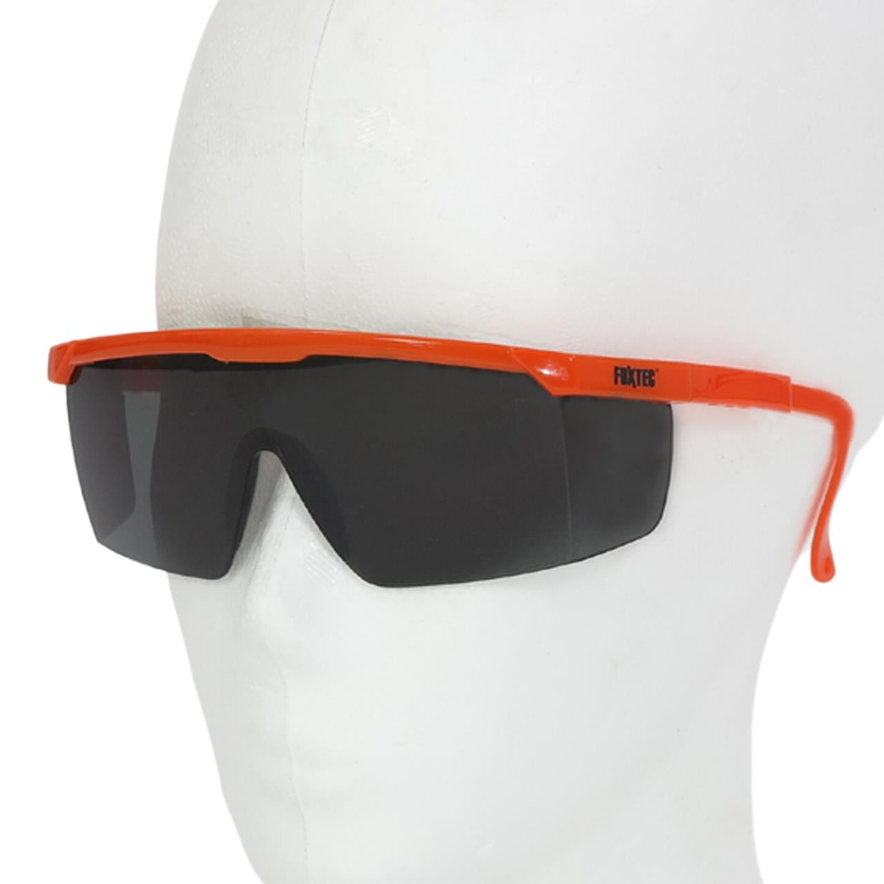 FUXTEC B507-G Sicherheitsbrille getönt mit Logo