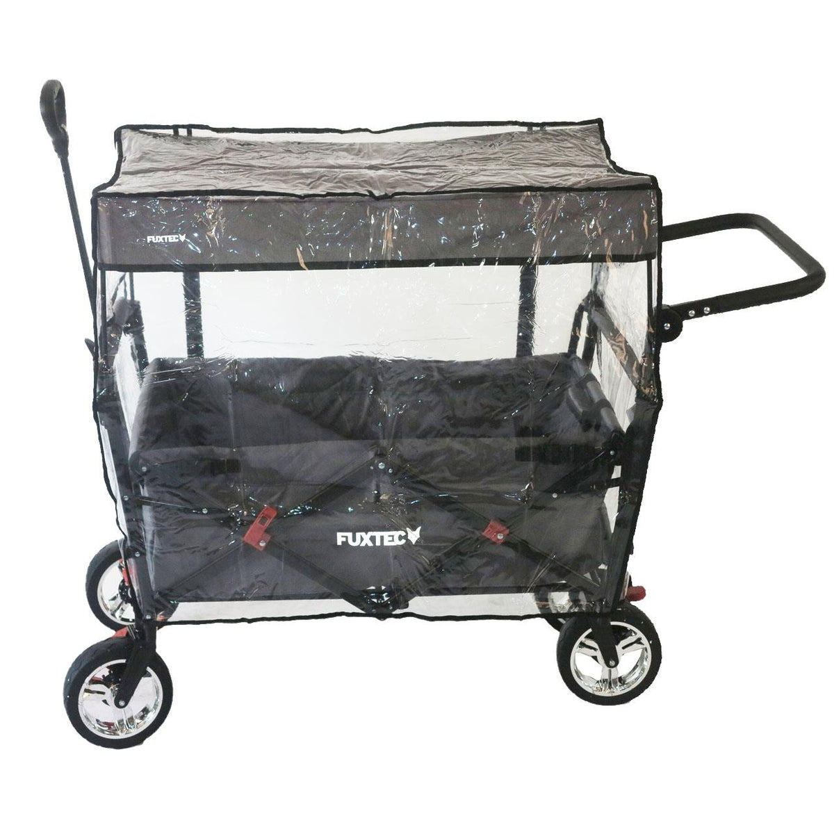 Bild 1 B-WARE Regenschutz transparent für Bollerwagen CT700