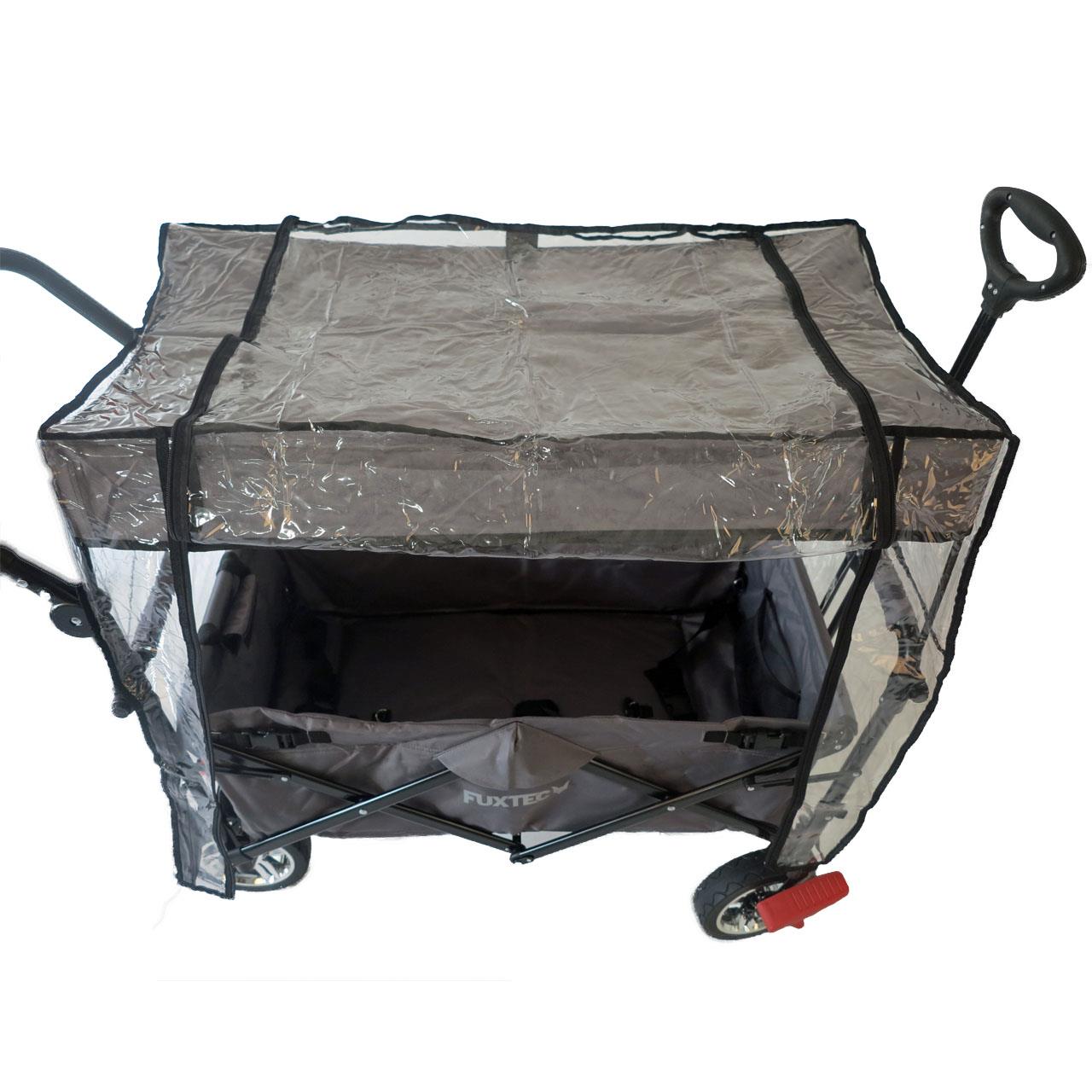 B-WARE Regenschutz transparent für Bollerwagen CT700