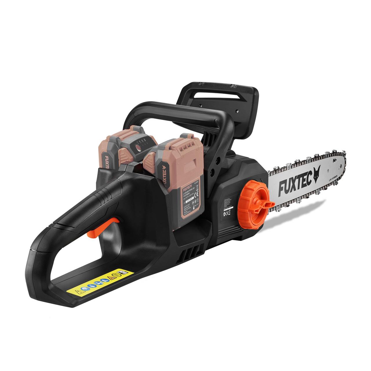 B-WARE FUXTEC 2x20V Akku Kettensäge FX-E2KS ohne Akku und Ladegerät