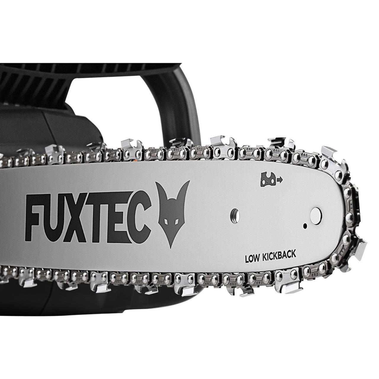B-WARE FUXTEC 2x20V Akku Kettensäge FX-E2KSSET mit Akku und Ladegerät