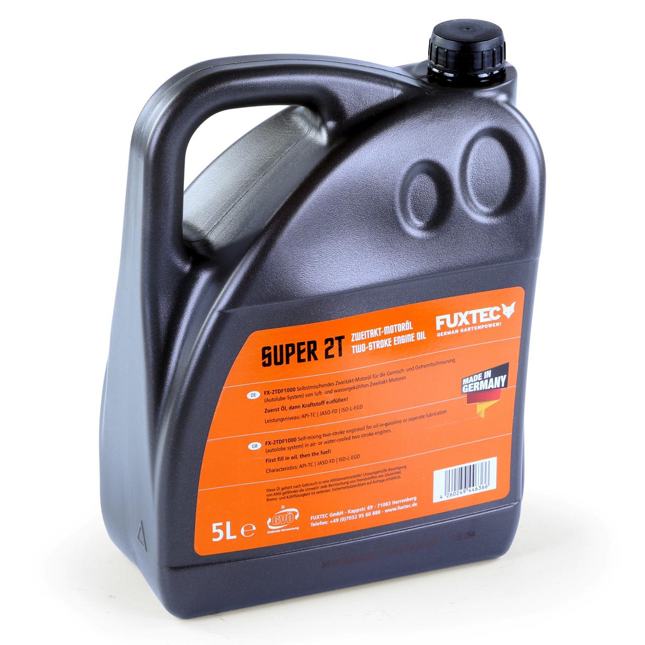 B-WARE FUXTEC Zweitaktöl 5 Liter