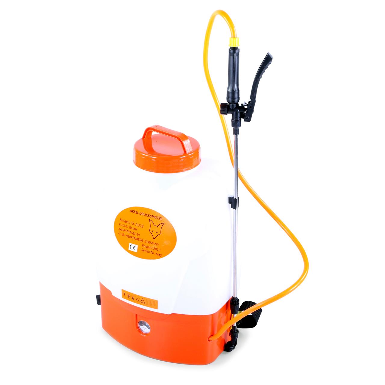 B-WARE FUXTEC FX-AD18 Rückentragbar Akkusprüher