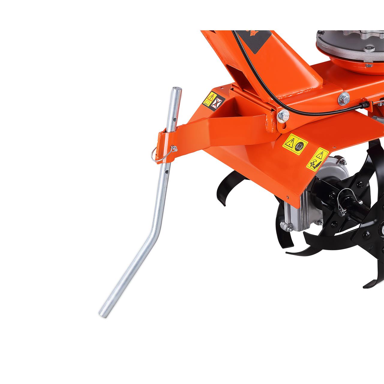 B-WARE FUXTEC FX-AF1139 SET Ackerfräse Bodenhacke Motorhacke inkl Fräsebreitenerweiterung