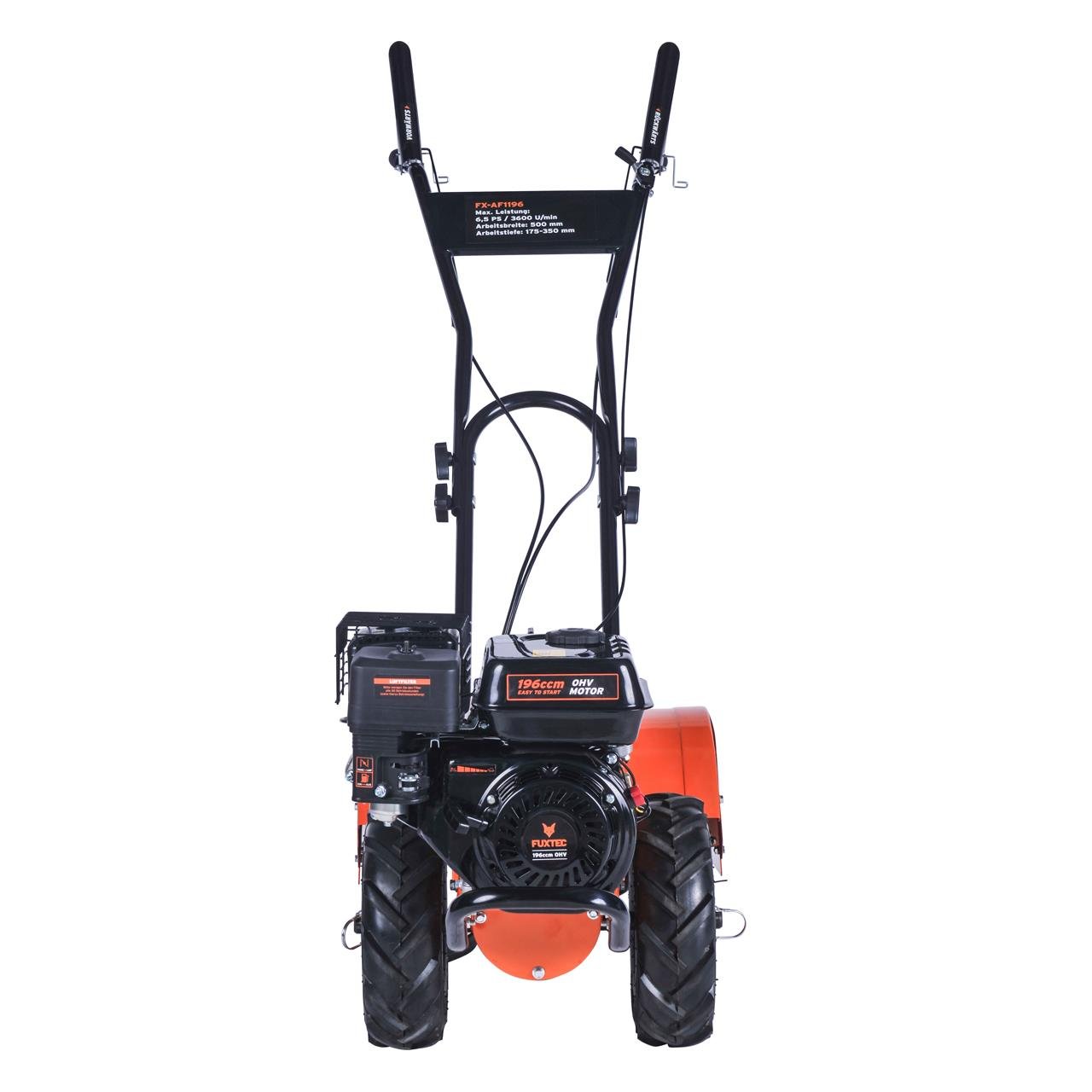 B-Ware FUXTEC FX-AF1196 Ackerfräse Bodenhacke Motorhacke mit 50cm Breite