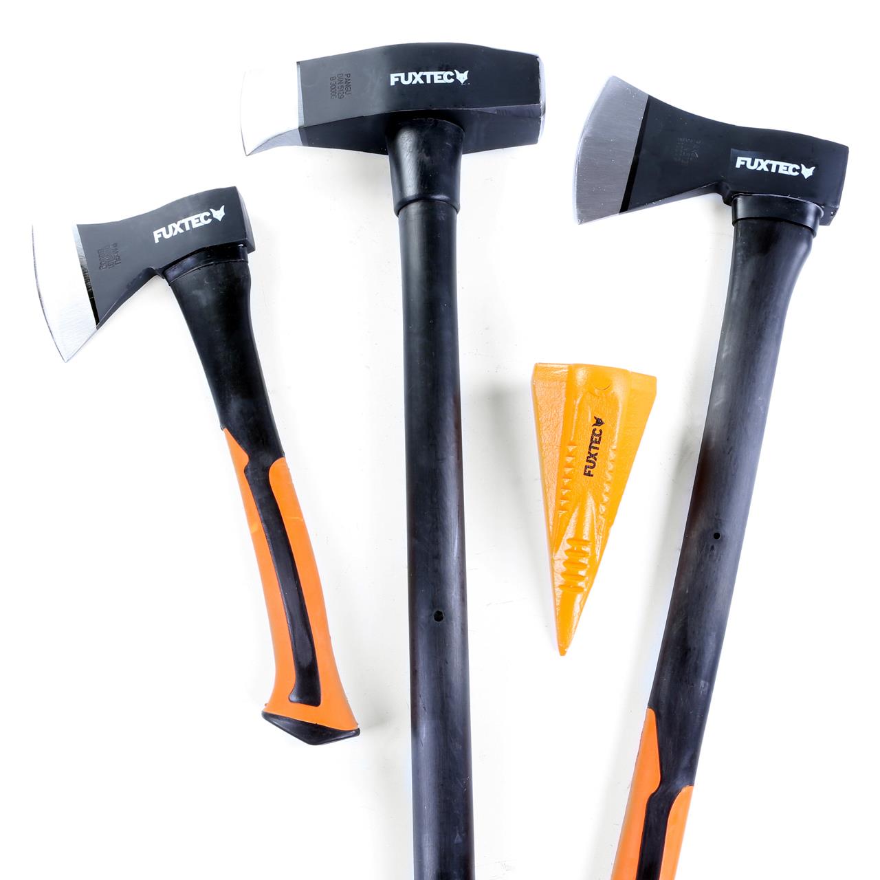 B-WARE FUXTEC 4er Axt Set inklusive Spaltgranate