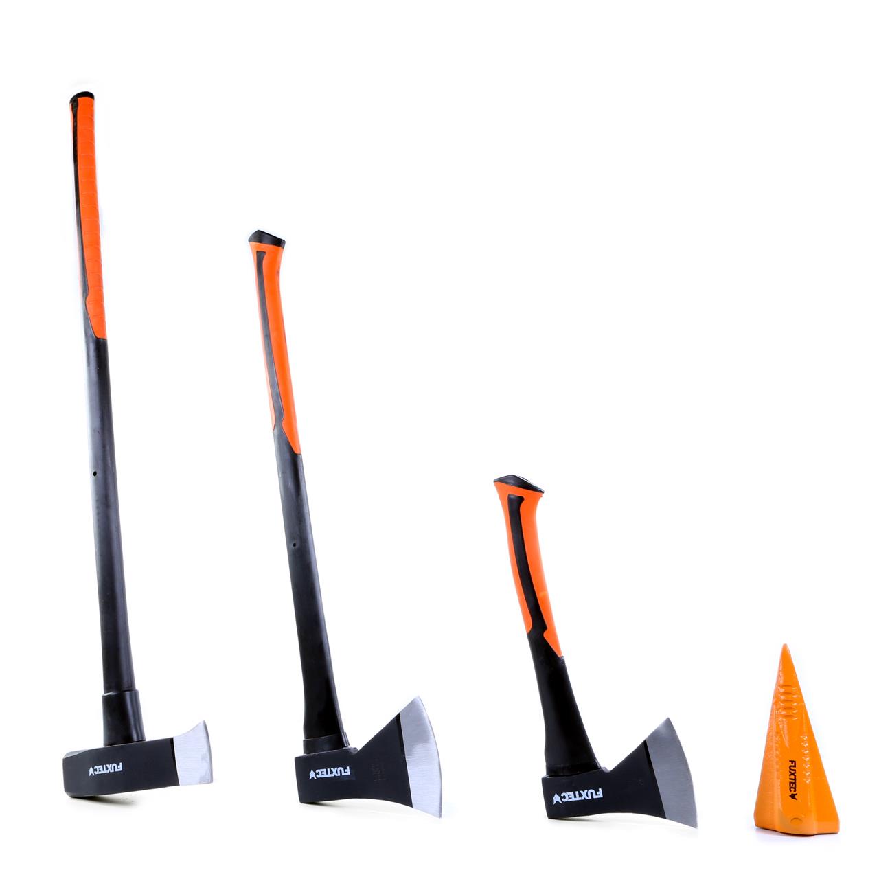 B-WARE FUXTEC 4er Axt Set inklusive Spaltgranate