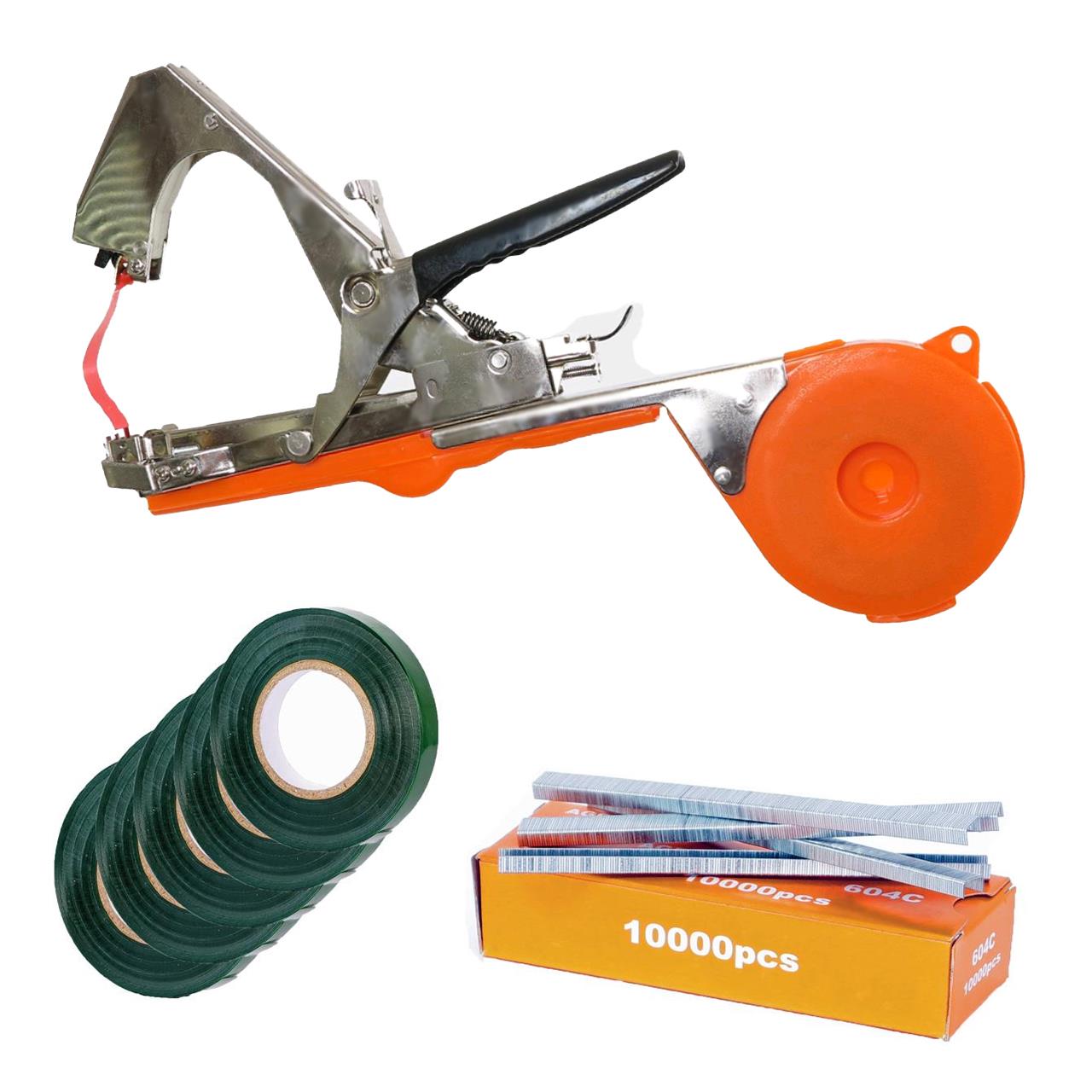 B-WARE FUXTEC SET Bindezange FX-BZ30 + 5er Bindeband + 10000 Klammern