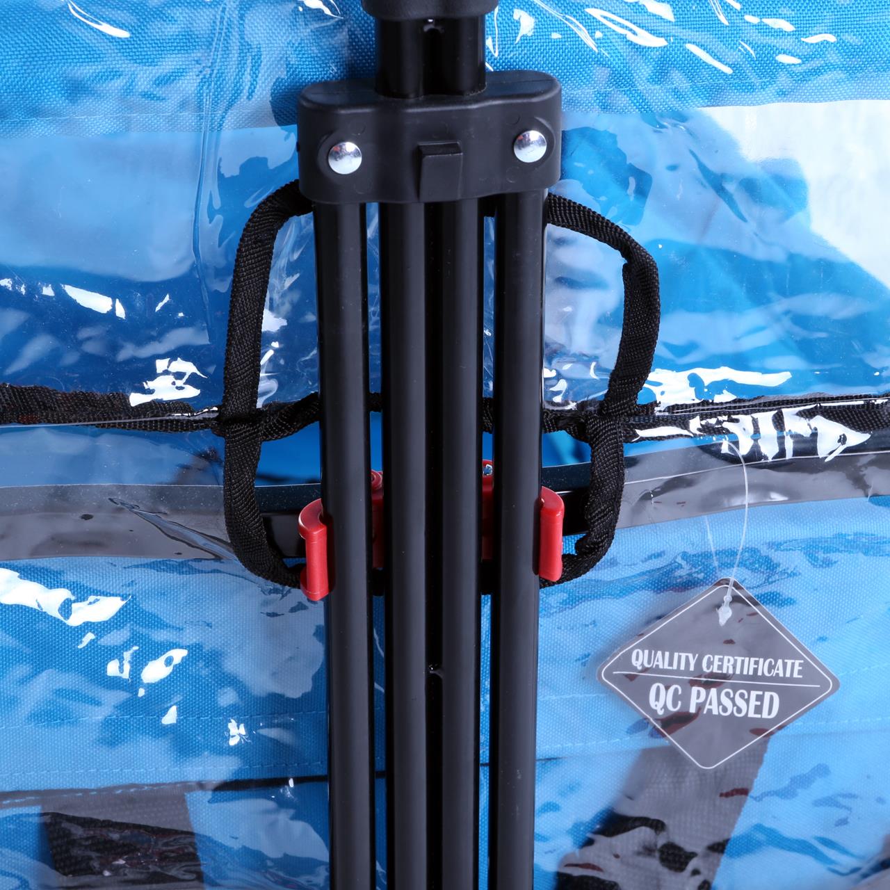 B-WARE Regenschutz transparent für Bollerwagen CT500