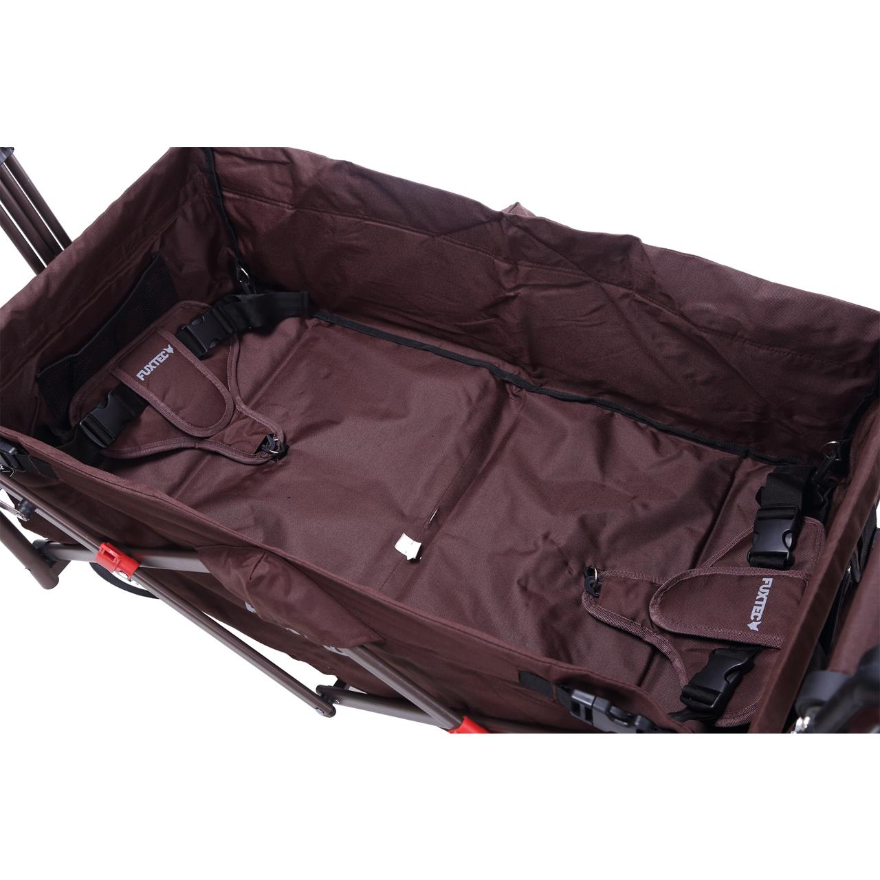 B-Ware Bollerwagen FX-CT700 mit UV-geschütztem Sonnendach und zusätzlichem Schiebegriff