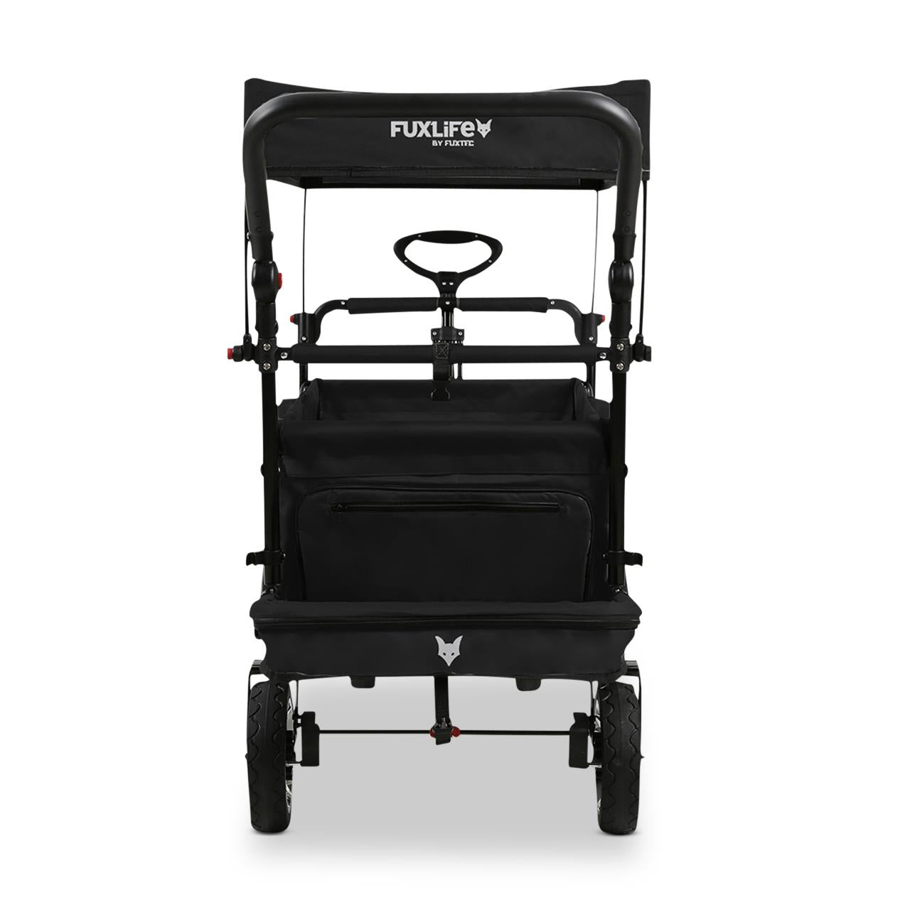 B-Ware FUXTEC Bollerwagen FX-CT800 mit UV-geschütztem Sonnendach,Schiebegriff & Innenraumverlängerung
