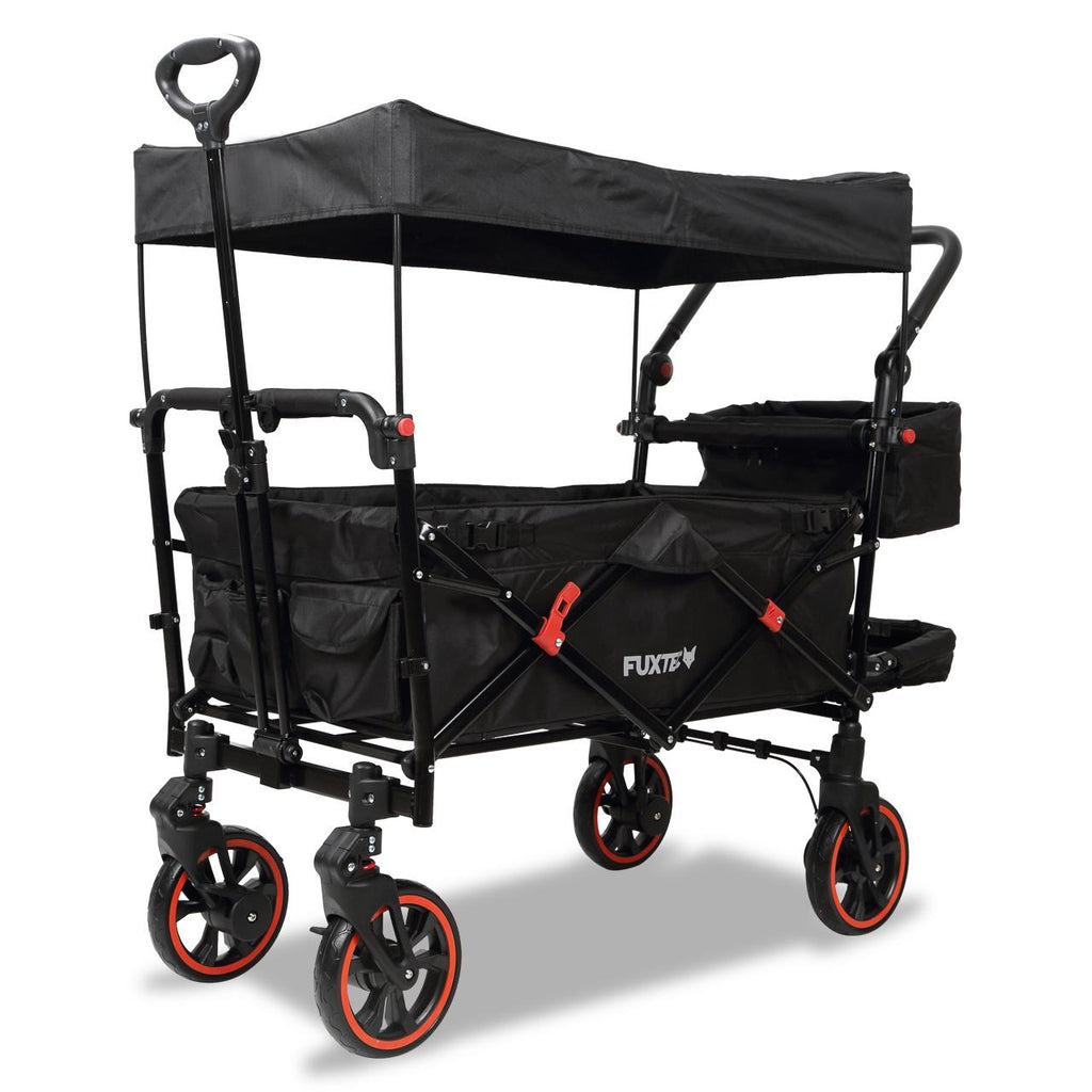 FUXLIFE Bollerwagen FX-CT850, Innenraumverlängerung, faltbar, Hecktasche