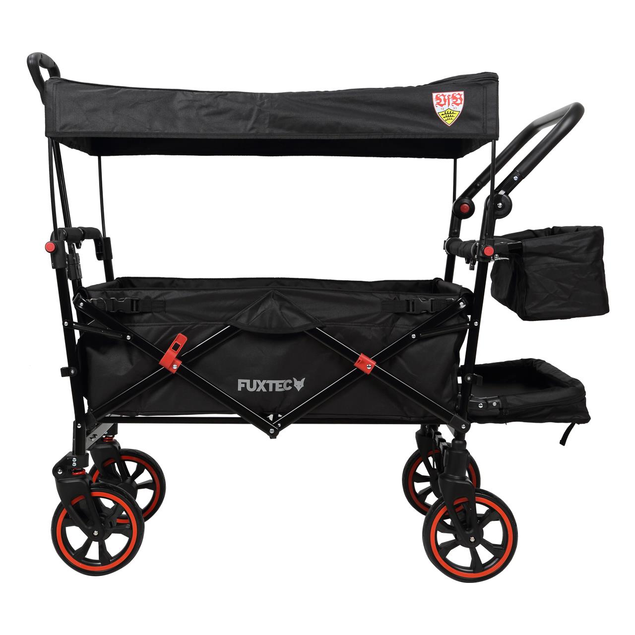 B-WARE FUXTEC Premium Bollerwagen FX-CT850 "VfB Stuttgart"-Edition