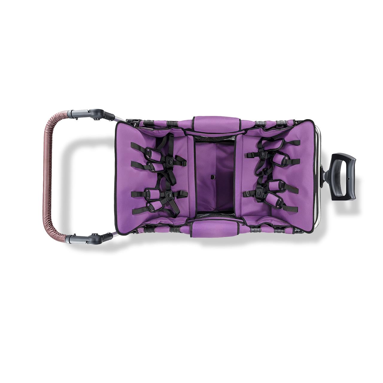 FUXLIFE Premium Bollerwagen 4-Sitzer FX-CTXL900