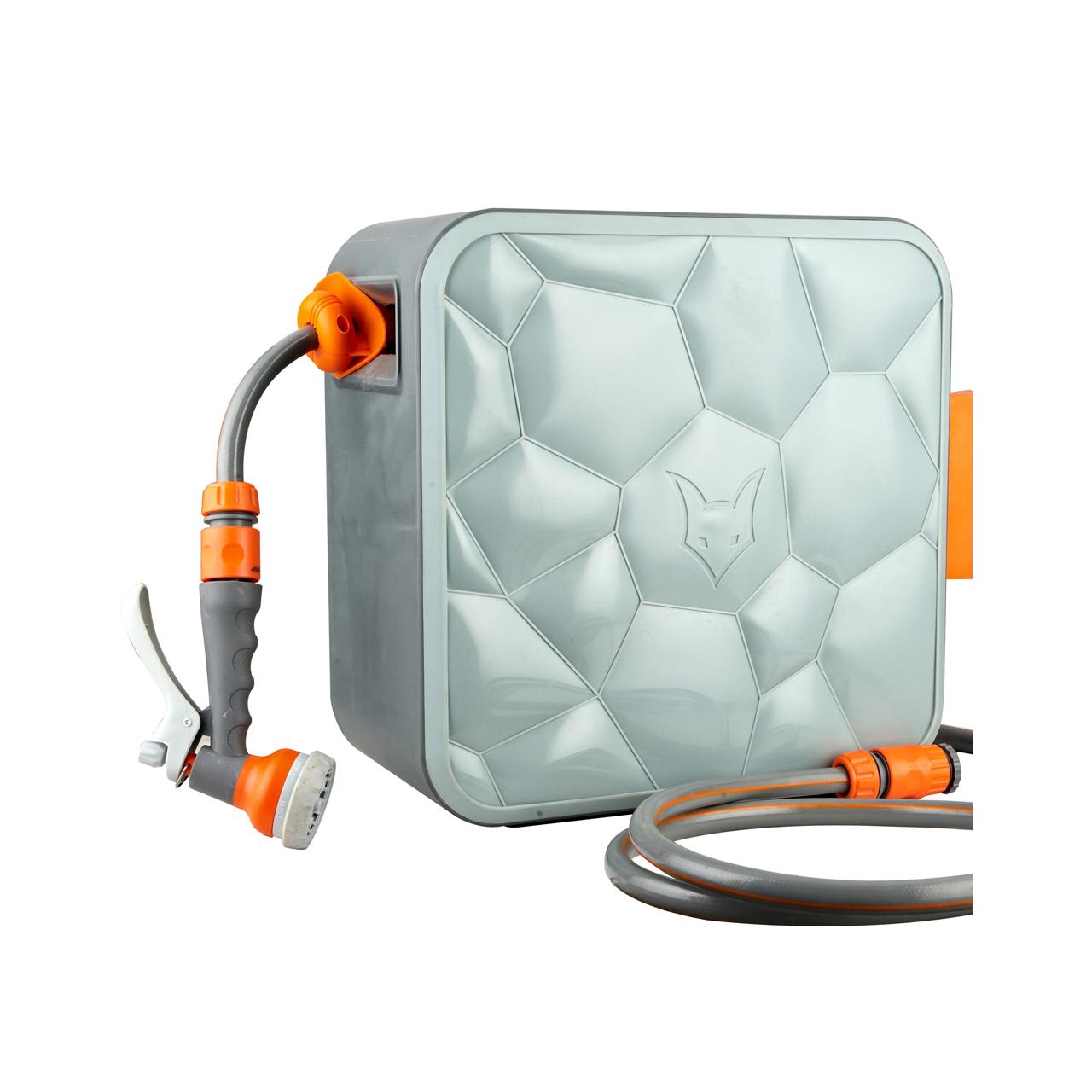 B-WARE 20m moderner  quadratischer Schlauchaufroller