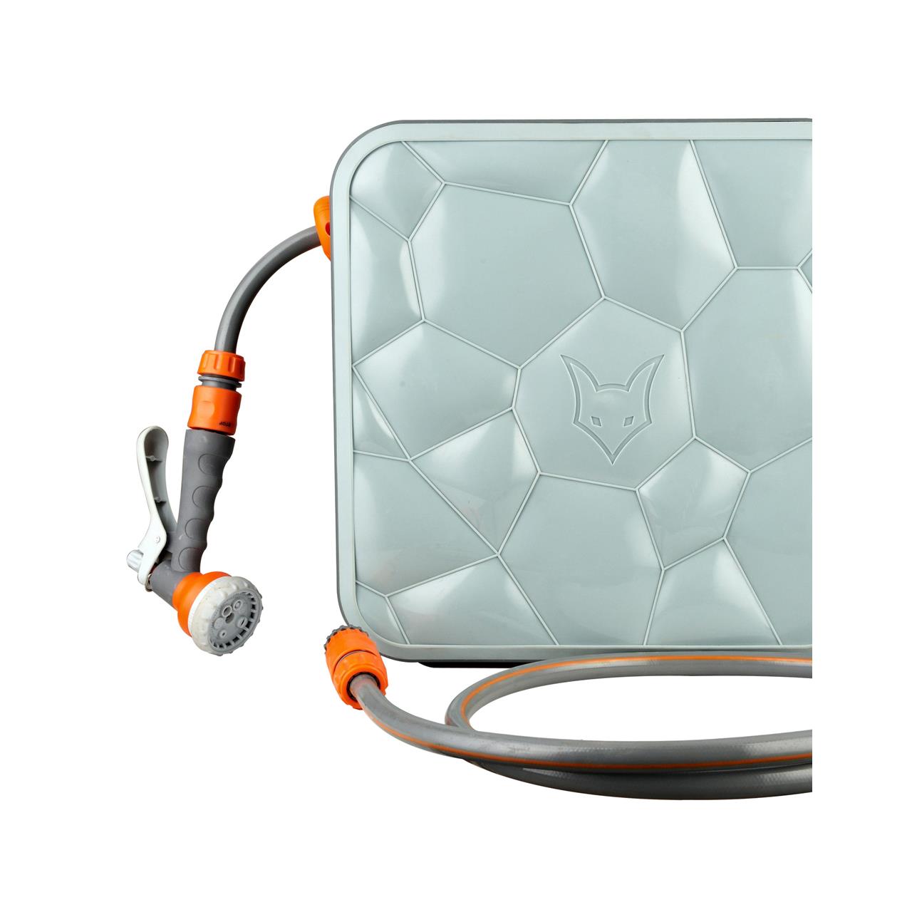 B-WARE 30m moderner exklusiver quadratischer Schlauchaufroller