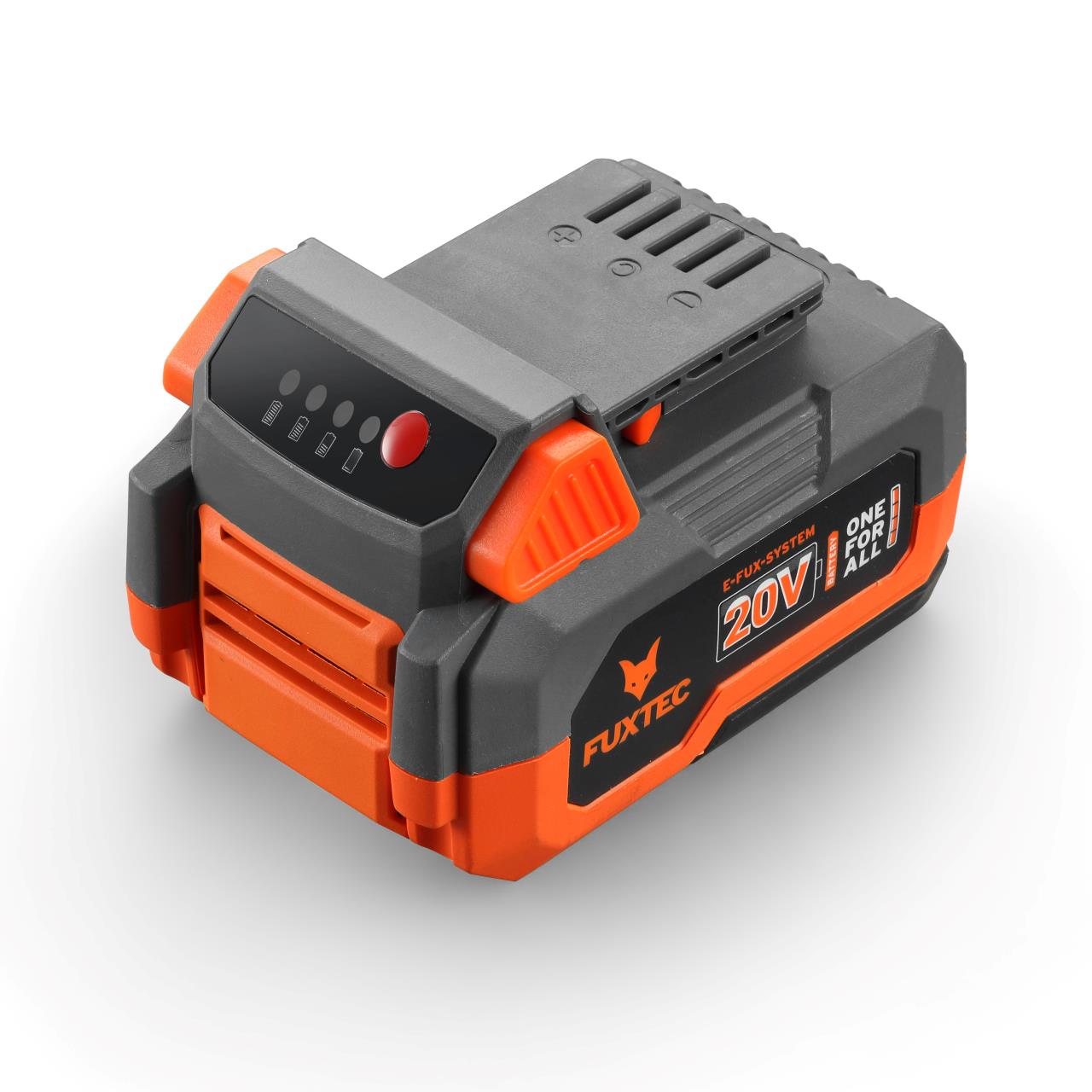 B-WARE FUXTEC 20V Akku Laubbläser FX-E1LB20 SET 1 mit 1 x Akku 4Ah, 1 x Ladegerät 2,4A