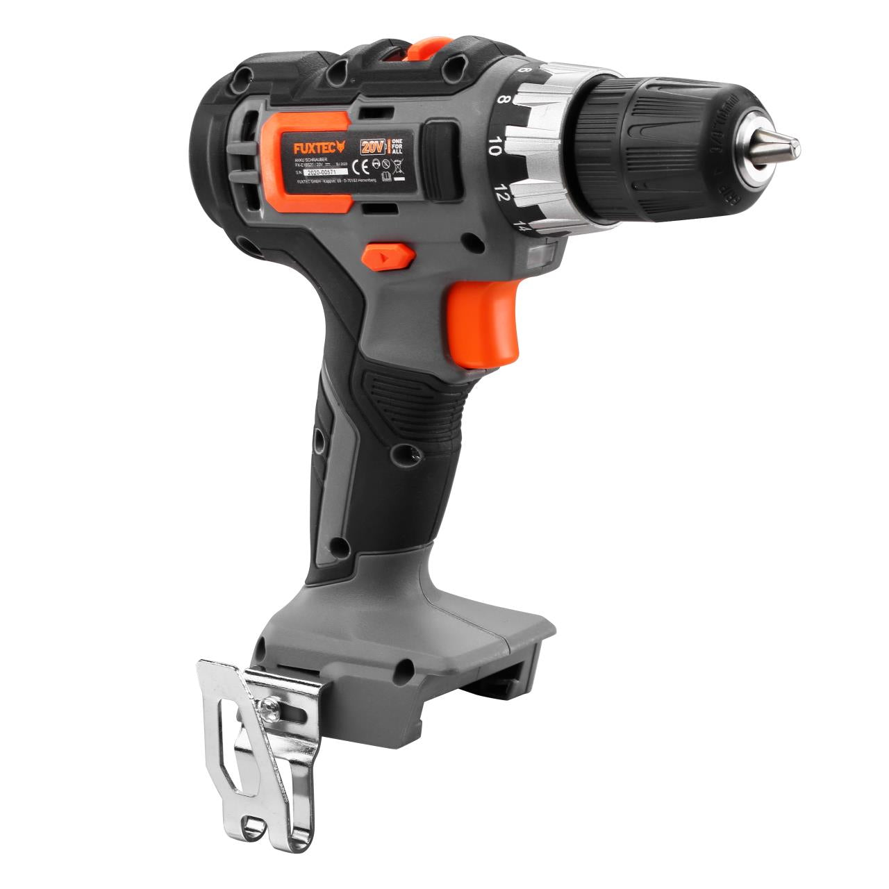 B-WARE FUXTEC 20V Akkuschrauber FX-E1BS20 SET mit 2 x Akku 2Ah, 1 x Ladegerät 1A