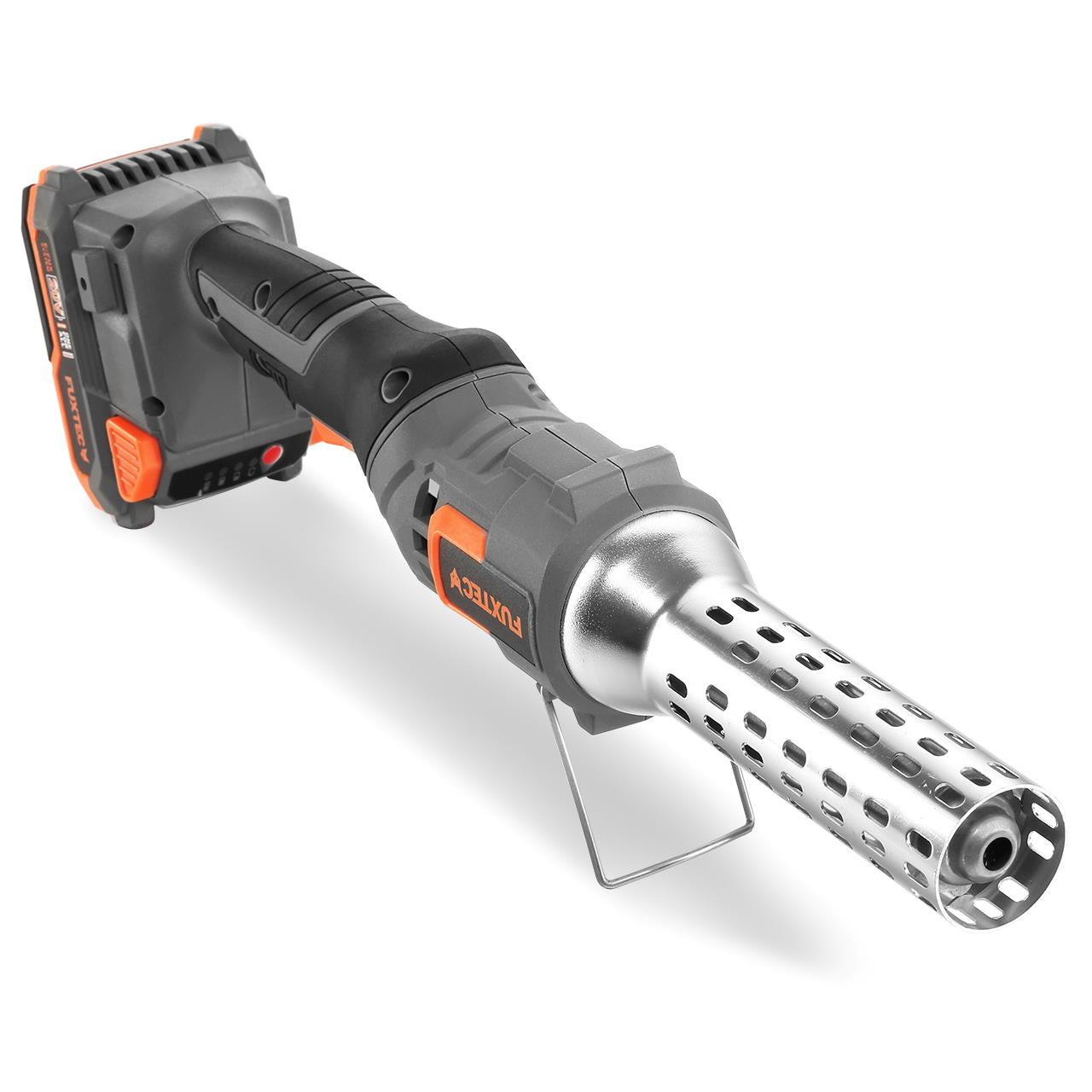 B-WARE FUXTEC 20V Akku Anzünder FX-E1CL20 SET mit 1 x Akku 2Ah, 1 x Ladegerät 1A