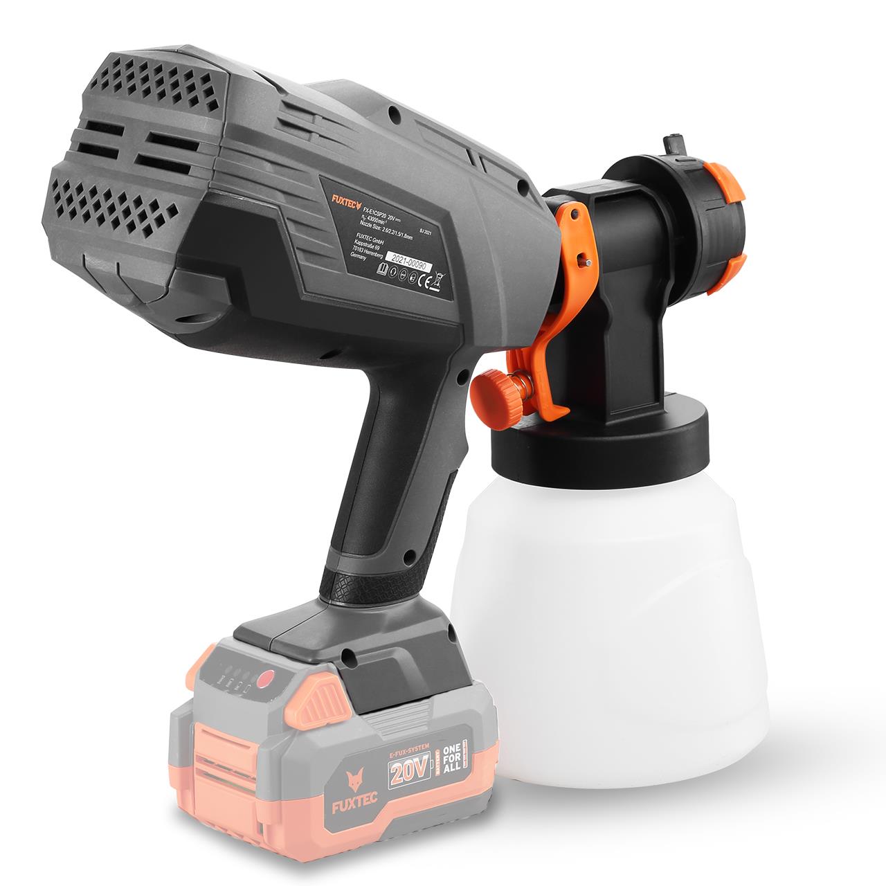 B-WARE FUXTEC 20V Akku Handsprühgerät FX-E1CSP20 ohne Akkupack, ohne Ladegerät