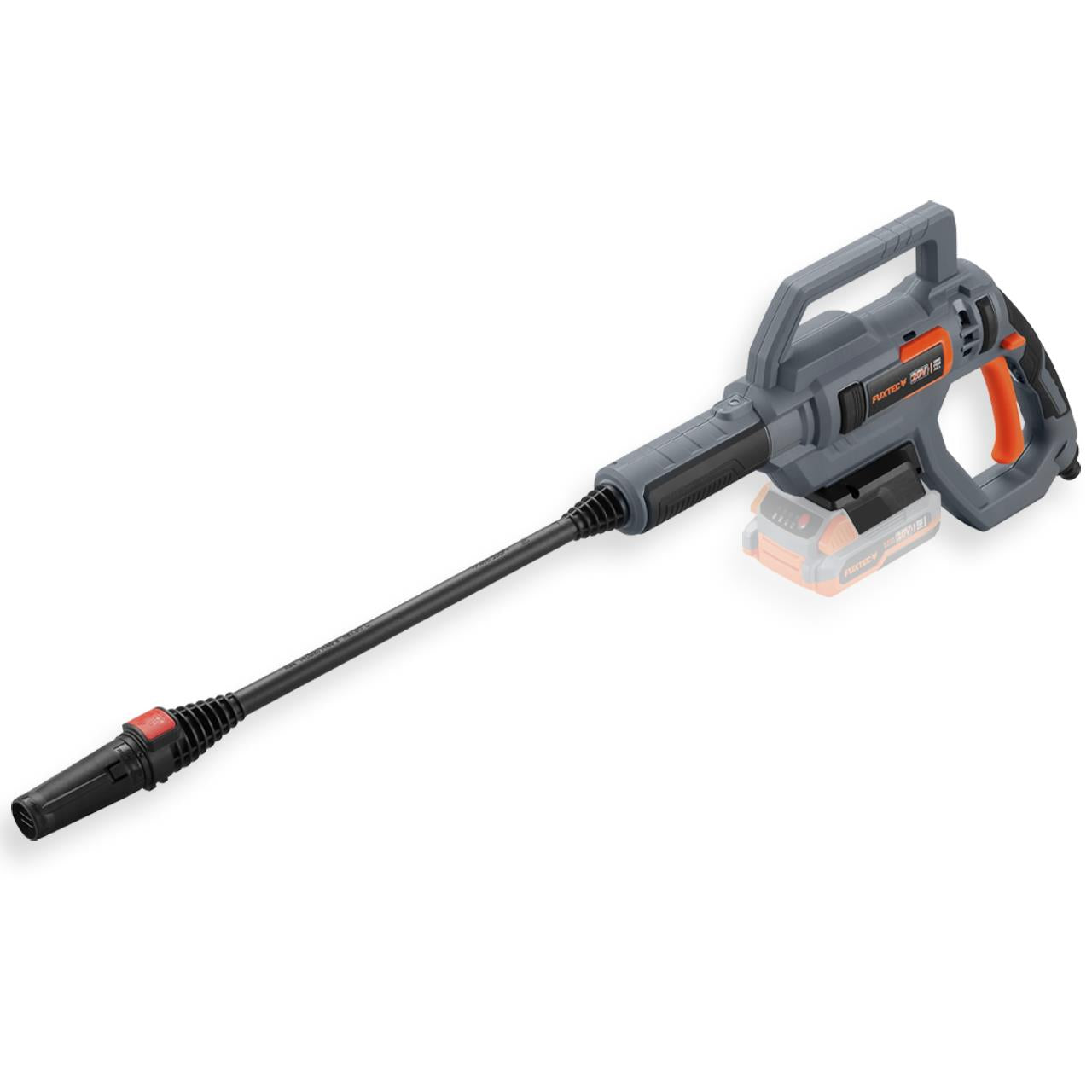 B-WARE FUXTEC 20V Akku Hochdruckreiniger FX-E1HDR20 ohne Akkupack, ohne Ladegerät