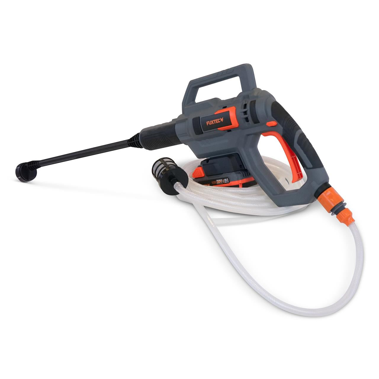 Bild 1 B-WARE FUXTEC 20V Akku Hochdruckreiniger FX-E1HDR20 SET mit 1 x Akku 2Ah, 1 x Ladegerät 1A