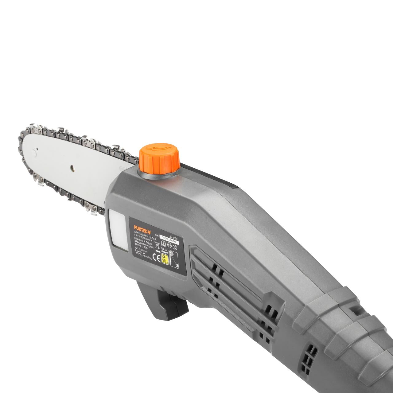 B-WARE FUXTEC 20V Akku Hochentaster FX-E1HE20 SET mit 1 x Akku 2Ah, 1 x Ladegerät 2,4A