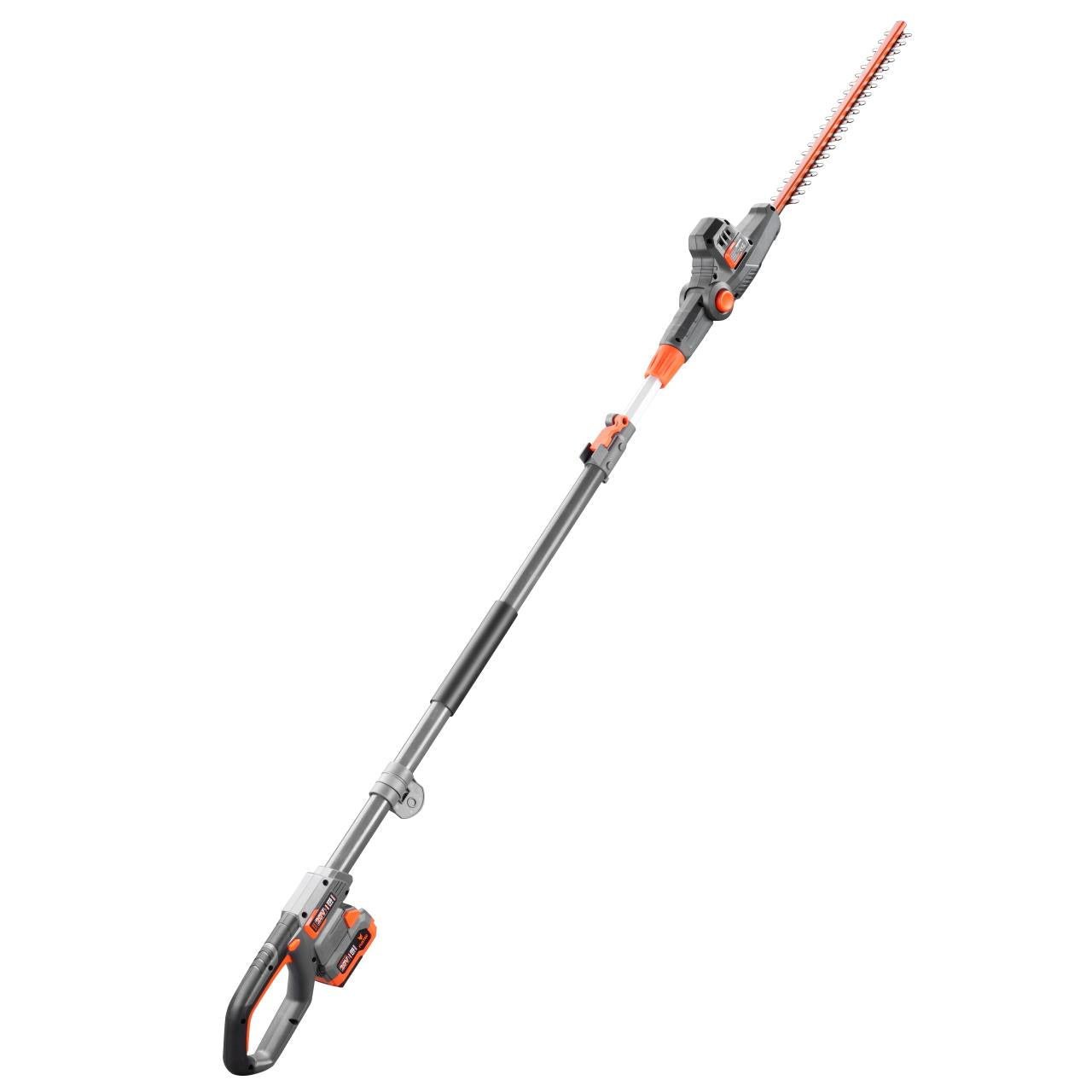 B-WARE FUXTEC 20V Akku Hochheckenschere FX-E1HH20 SET mit 1 x Akku 2Ah, 1 x Ladegerät 2,4A